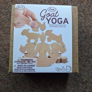 Fred Goat Yoga Wooden Stacking Game